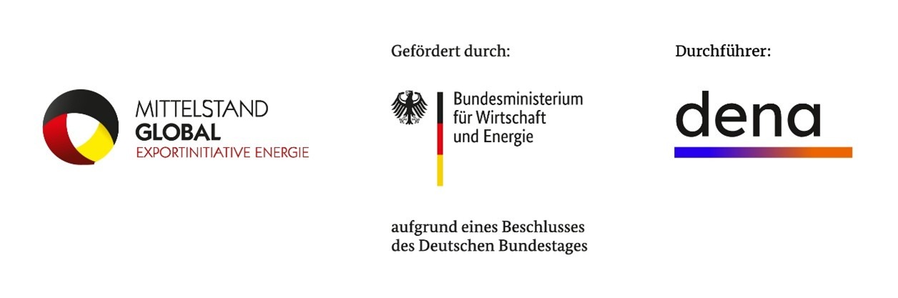 Das RES-Projekt wird im Zuge des Renewable-Energy-Solutions-Programms der Exportinitiative Energie des Bundesministeriums für Wirtschaft und Energie gefördert.