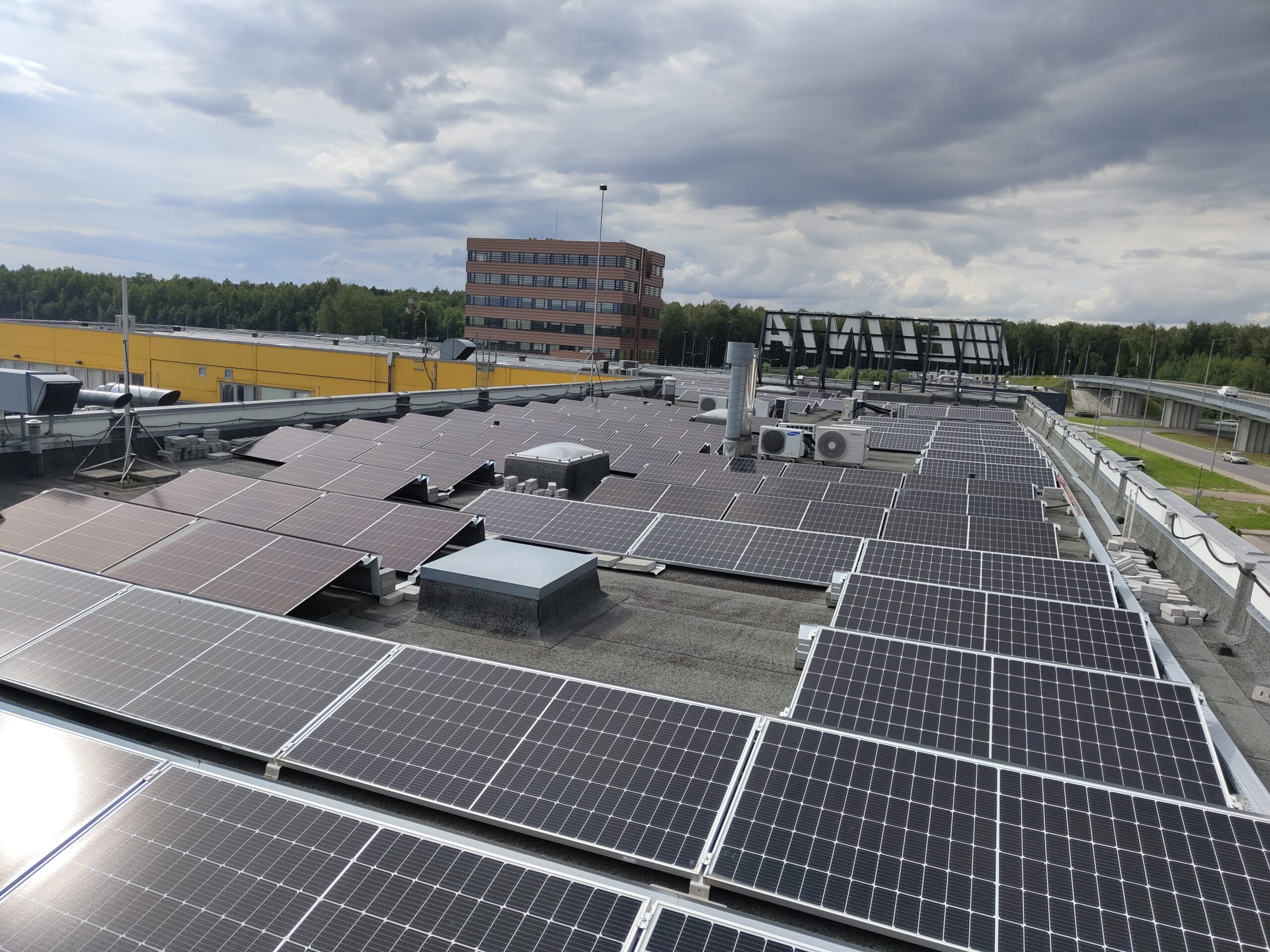 PV-Anlage von Elinta am Standort Kaunas